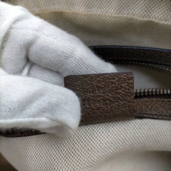 Gucci Shoulder Bag Brown PVC 760-032825 - Picture 13 of 14